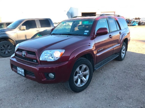 2007 Toyota 4WD Limited Edition 4 Runner SUV