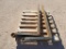 (1) Set Telehandler Forks 5ft Long 4'' Wide