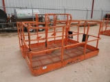 (2) JLG Manlift Baskets, 96'' Wide