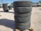 (6) Truck Tires 255/80R22.5