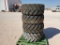 (4) Trencher Wheels/Tires 38x14.00-20