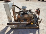 V8 Chevy 350 Gas Pump Motor