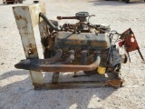 V8 Chevy 454 Gas Pump Motor