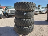 (4) Loader Tires 17.5 R 25