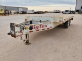 Big Tex 16ft Flat Bed Bumper Pull Trailer