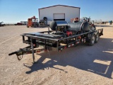 Big Tex Utility Trailer with Shark Presssure Washer/(2) Toolboxs/Fuel Tank with pump