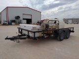 Utility Trailer with Pressure Washer/Toolbox Fuel Tank /525 Gallon Water Tank