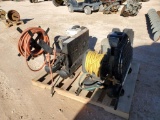 (2) Air Compressors with Hose Reels