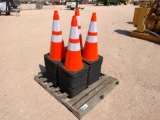 (50) Unused Safety Road Cones