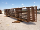 (8) 24' Freestanding Cattle Panels one with 12' Gate