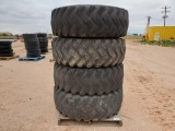 (4) Loader Tires, 17.5R25