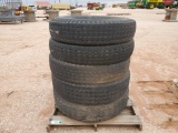 (4) Truck Tires 10.00-20