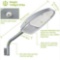 Outdoor LED Street Light 2350 LM Light