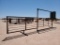 (1) 24 Ft Cattle Panel with 12' Gate with 9' Overhead