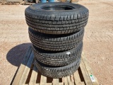 (4) Unused Trailer Wheels/Tires 235 / 80 R 16