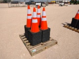 (50) Unused Safety Road Cones