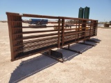 (7) 24' Freestanding Cattle Panels one 12' Panel with 12' Gate