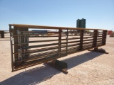 (8) 24' Freestanding Cattle Panels one with 8' Gate