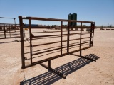 (1) 12' Freestanding Cattle Panel with 12' Gate