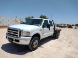 2005 Ford F-350 Flat Bed Dually Pickup