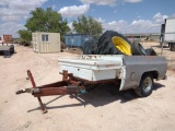 Home Made Trailer with Miscellaneous Wheels and Tires