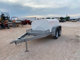 Fuel Transfer Tank Trailer 800Gallon Fuel Tank