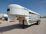 1981 Swez 20Ft x 5Ft Gooseneck Livestock Trailer