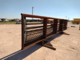 (8) 24' Freestanding Cattle Panels one with 8' Gate