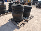 (9) Used Different Size Tires