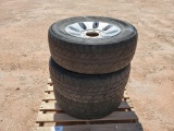 (3) Wheels/Tires, 285/65R18