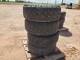 (4) GMC Wheels/Tires, 275/65R18