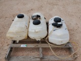 (3) Spray Tanks