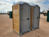 (2) Armal Portable Toilets