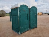 (2) Poly Portable Toilets