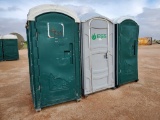 (3) Poly Portable Toilets