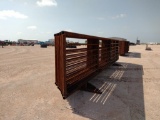 (10) 24' Freestanding Cattle Panels one with 10' Gate