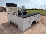 Knapheide Utility Bed with Liberator 3200 Crane