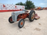 Ford Tractor with Shredder