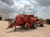 Hesston 4790 Square Baler with Caddy