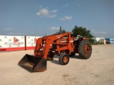 International 1026 Tractor with Front End Loader