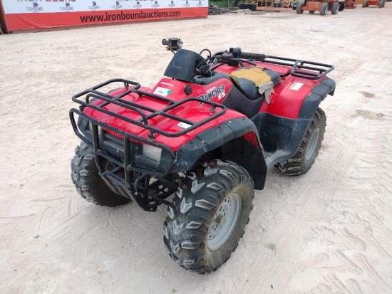 2002 Honda Rancher ES 4Wheeler