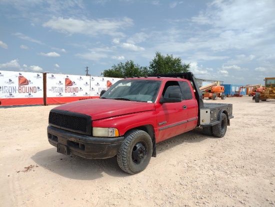 1998 Dodge 3500 Flat Bed Pickup