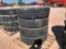 (4) Truck Wheels/Tires 11 R 22.5 14PR