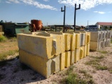 (10) Large Concrete Retaining Blocks
