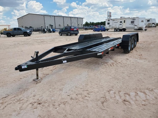 20Ft x 80? Bumper Pull Triple Axle Car Hauler Trailer