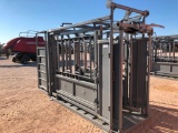 Unused Tres Estrellas......Cattle Chute with Palpation Cage