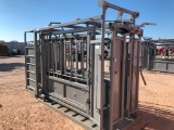 Unused Tres Estrellas......Cattle Chute with Palpation Cage