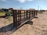 (10) Used Freestanding Cattle Panels one with 12' Gate