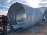 (1) 10 Ft Galvanized Culvert