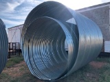 (1) 10 Ft Galvanized Culvert